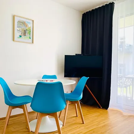 Apartment Apstay Center I Free Parking I Self Check-in *